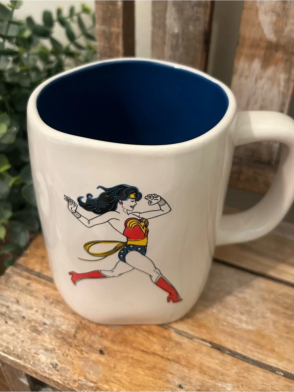 Rae Dunn Wonder Woman Mug